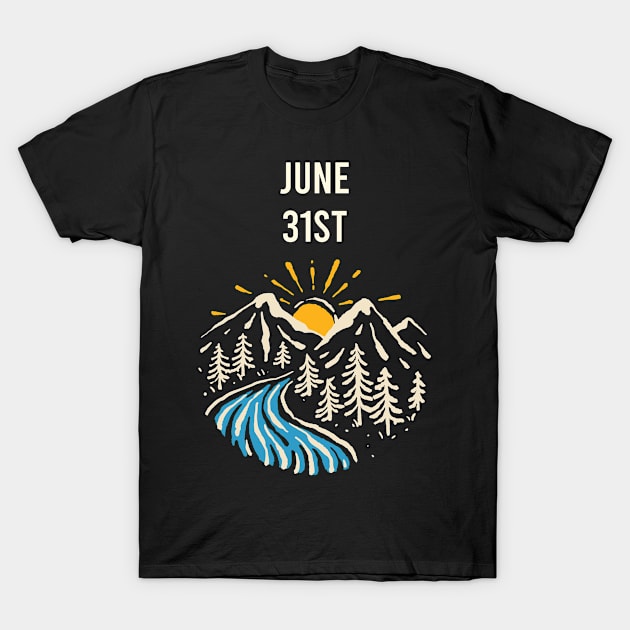 Landscape June 31st 31 T-Shirt by blakelan128